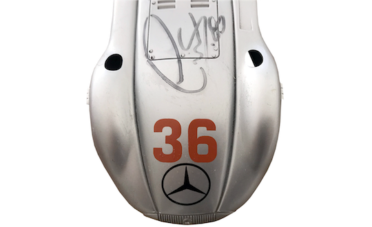 Signiert von Lewis Hamilton - Mercedes W125 Stromlinie Avus 1937