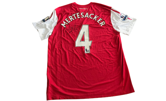 Arsenal London jersey Per Mertesacker