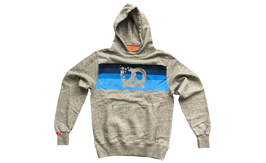 Original signed Bits & Pretzels Hoodie by Nico Rosberg