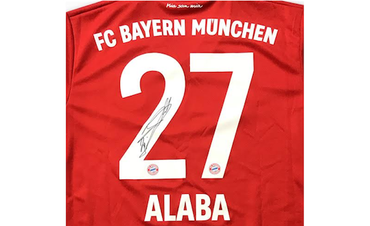 alaba jersey number