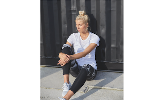 Topmodel Lena Gercke im Trainingsoutfit