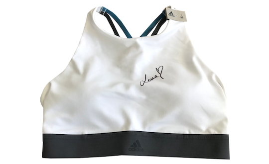 Adidas sports bra signed by Lena Gercke