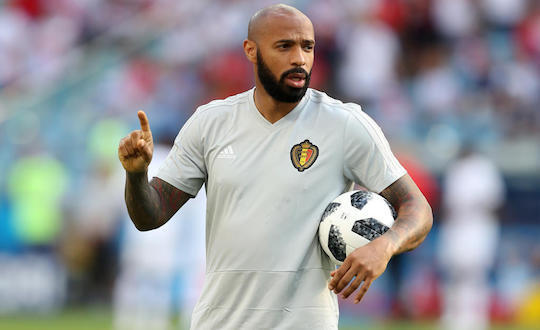 Thierry Henry Co-Trainer der belgischen Nationalmannschaft