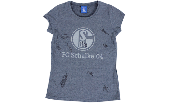 FC Schalke 04 women t-shirt signed by the whole team