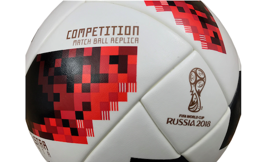 FIFA World Cup Knockout competition ball signed by Xherdan Shaqiri