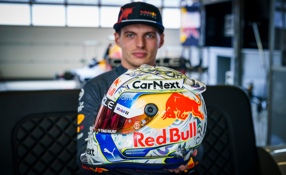 Wings For Life Auction - Max Verstappen's Helmet