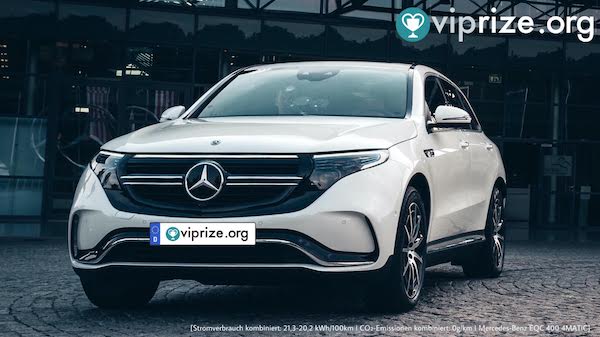 Viprize Win A Brand New Mercedes Benz Eqc