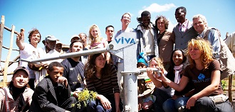 Team von Viva con Agua