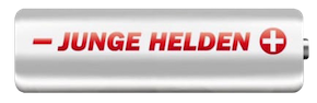 Hilfsorganisation Junge Helden Logo