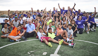 Fußball-Projekt der UEFA Foundation for Children