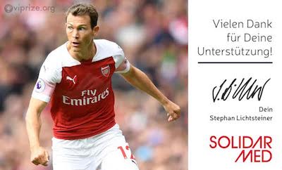 Digital Thank You Card Stephan Lichtsteiner