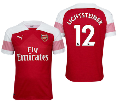 Trikot FC Arsenal Stephan Lichtsteiner
